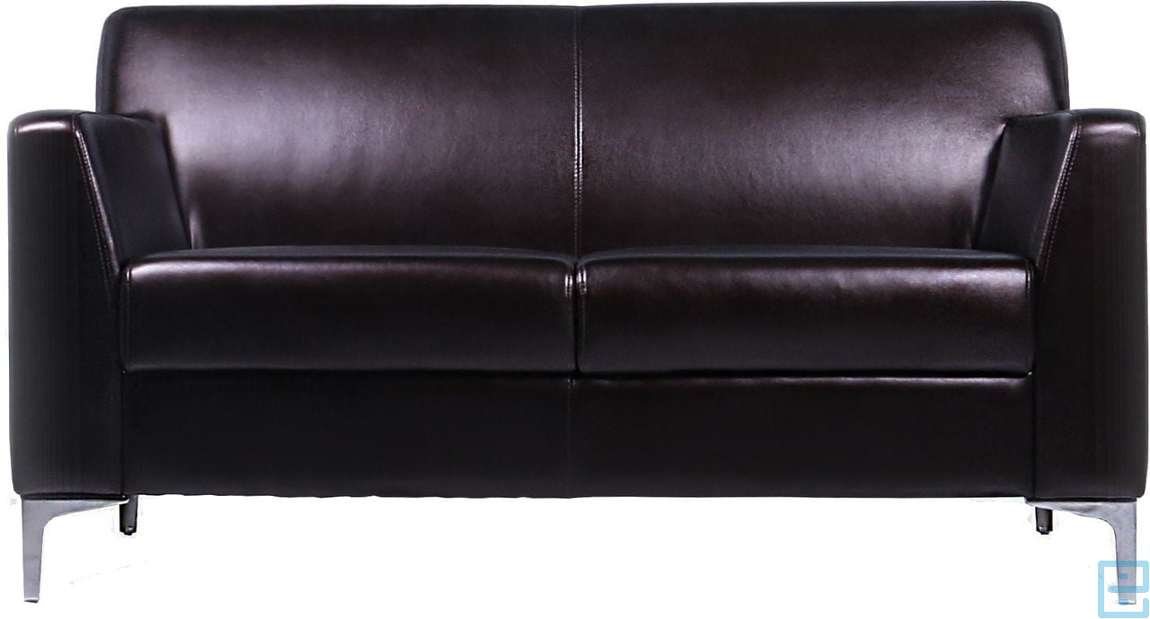 двухместный диван из экокожи