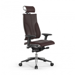 Кресло руководителя METTA Y 3DE B2-10D Комплект 1 Темно-коричневое