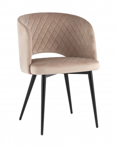 Стул-кресло Stool Group Дарелл велюр Бежевый