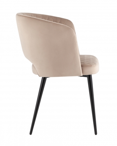 Стул-кресло Stool Group Дарелл велюр Бежевый