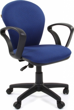 Офисное кресло для оператора CHAIRMAN 684 JP NEW 15-3 черно-голубой