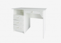 Стол письменный ДСВ мебель KI-KI СТД1070.1, белый/белое дерево