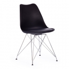 Стул Tetchair TULIP IRON CHAIR mod.EC-123 / 1 шт. в упаковке металл/пластик, 54,54883,5см, черный
