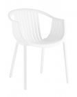 Стул с подлокотниками Stool Group Kolstad пластик Белый