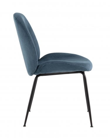 Стул Stool Group Beetle велюр Голубой