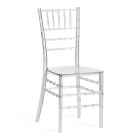 Стул Tetchair CHAVARI mod. 101 пластик, 40.5 х 49 х 88.5 см, Transparent Прозрачный