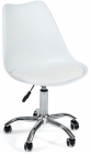 Офисное кресло TULIP mod.106-1 металл/пластик/PU, 58 x 47 x 97см, White белый / Chrome хром