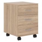 Тумба подкатная Skyland Simple SC-3M.1 Дуб сонома светлый