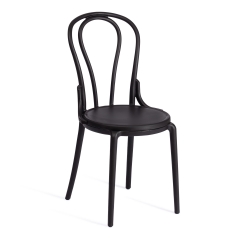 Стул THONET mod. PL62 / 1 шт. в упаковке пластик, 42 x 52 x 89 см, Black черный 05