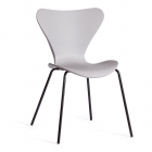 Стул Tetchair Jacobsen mod DC 102-1 пластик/металл, 45 х 54.5 х 80 см, Grey Cерый /Black Черный