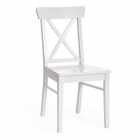Стул Tetchair Retro / 1 шт. в упаковке дерево гевея, МДФ, 44,3 x 55 x 89 x SH45см, Белый White