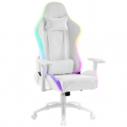 Кресло геймерское Frost RGB White