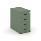 Тумба приставная с 4-мя ящиками Рива CONCEPT CN.TGO-002 B/W Кобо Черный