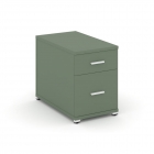 Тумба опорная/приставная с ящиком и распашным фасадом Рива CONCEPT CN.TGO-004 B/W Кобо Белый