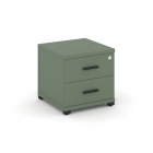 Тумба приставная с 2-мя ящиками Рива CONCEPT CN.TUP-001 B/W Кобо Черный