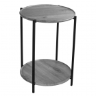 Стол журнальный Мебелик BeautyStyle 21 Орех гикори gray