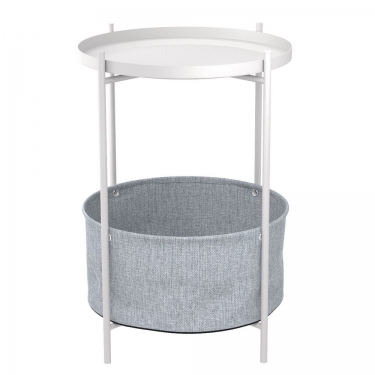 Стол журнальный Мебелик Берген Белый