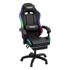 Кресло KINGQUEEN 908 KINGQUEEN цвет черный с массажем и подсветкой 908-black-mass