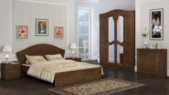 Спальня София Омскмебель Комплект 2 Орех донской