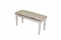 Банкетка Мебельград 12 Белый полупрозрачный