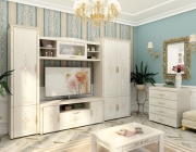 Комплект мебели для гостиной Витра Венеция 08 Сосна Астрид Ваниль