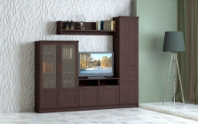 Комплект мебели для гостиной Яна Лира 1 Дуб нортон темный