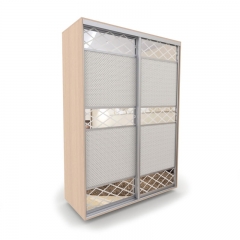 Шкаф-купе 2-х дверный Акцент Купе Акцент-Лайн КР 1600х600 Дуб молочный