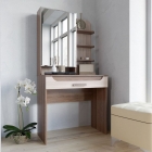 Трюмо Гранд Кволити Пальмира модуль 3 Ясень Шимо темный Ясень Шимо светлый