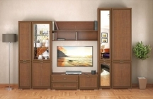 Гостиная 1 Domani Ливорно Орех донской