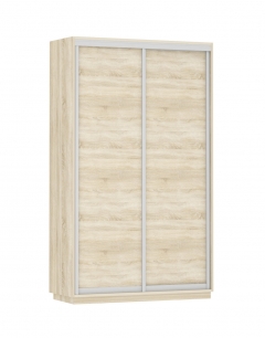 Шкаф-купе двухдверный Е1 Экспресс Хит Элемент 1200x2200h Дуб сонома