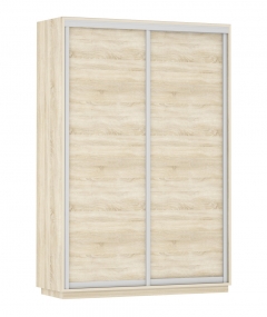 Шкаф-купе двухдверный Е1 Экспресс Дуо Элемент 1400х2200h Дуб сонома