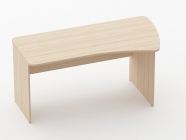 Стол эргономичный Персона Грата Glassy 1.12.16Пр Орех