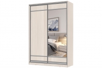 Шкаф-купе 2-х дверный Народная мебель Виктория 1600х584х2300, Бодега светлая 16ДЛЛЛДЛЗЛ-ПП-Бс 310-326