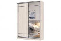 Шкаф-купе 2-х дверный Народная мебель Виктория 1600х584х2300, Бодега светлая 16ДЛЛЛДЗЗЗ-ПЯ-Бс 310-438