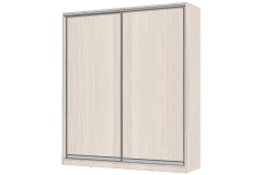 Шкаф-купе 2-х дверный Народная мебель Виктория 1800х584х2300, Бодега светлая 18ДЛДЛ-ЯЯПШ-Бс 310-1101