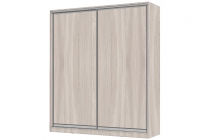 Шкаф-купе 2-х дверный Народная мебель Виктория 2000х584х2300, Ясень шимо светлый 20ДЛДЛ-ПППШ-Яшс 310-1305
