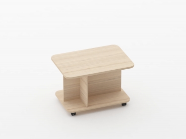 Стол журнальный Персона Грата Glassy 4.10 Дуб молочный