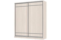 Шкаф-купе 2-х дверный Народная мебель Виктория 2000х584х2300, Бодега светлая 20ДЛЛЛДЛЛЛ-ЯЯПП-Бс 310-1870