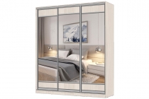 Шкаф-купе 3-х дверный Народная мебель Виктория 2000х584х2300, Бодега светлая 20ДЛЗЛДЛЗЛДЛЗЛ-ЯШШШ-Бс 310-2833