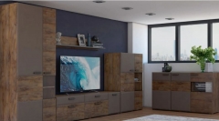 Комплект мебели для гостиной Браво Рио 01 Таксус Смоки софт