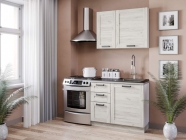 Кухонный гарнитур 1600 Любимый дом Винченца 6 Белый Дуб Крафт белый