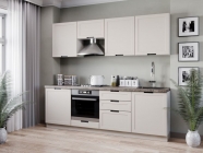 Кухонный гарнитур Любимый дом Джамис 2400 Белый Кашмир