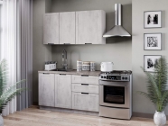 Кухонный гарнитур Любимый дом Джамис 2000 Белый Белый камень