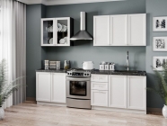 Кухонный гарнитур Любимый дом Джулия 3 Черный Белый