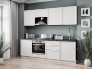 Кухонный гарнитур Любимый дом Джулия 7 Черный Белый