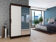 Шкаф-купе ЭЛЕГАНТ 4 МАГ-РИВЕР Венге/Сосна Лоредо