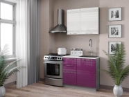 Кухонный гарнитур 1500 Любимый дом Анастасия 5 Белый Ежевика