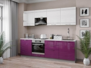 Кухонный гарнитур Любимый дом Анастасия 9 Белый Ежевика