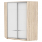 Шкаф-купе Аларти YA-198х1400-568-5ДСС-Белый-D4D4