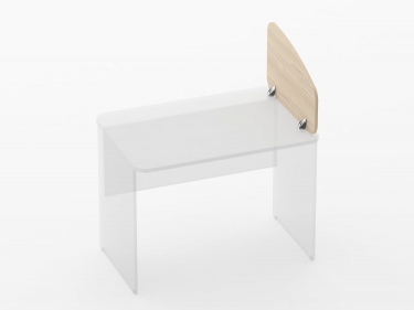 Экран разделительный Персона Грата Glassy 5.12.06 Венге